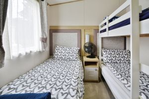 Twin bedroom with bunk- click for photo gallery